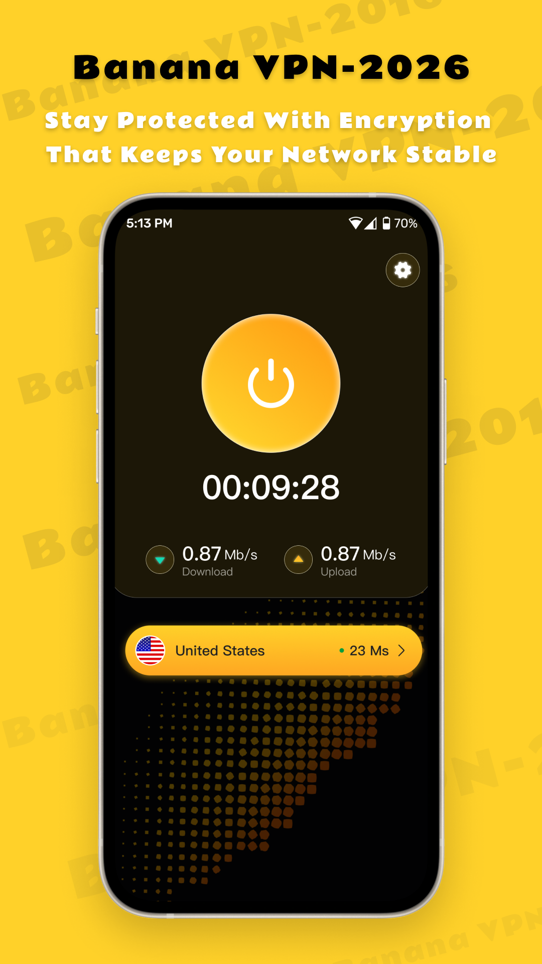 Banana VPN Screen 1
